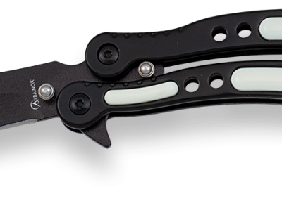 ΣΟΥΓΙΑΣ ALBAINOX SKULLS balisong. Blade 10.20 cm, 02196