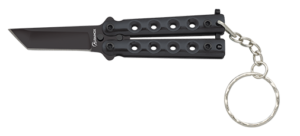 ΣΟΥΓΙΑΣ ALBAINOX, BT, Key-ring balisong. Black. 4 cm, 02247