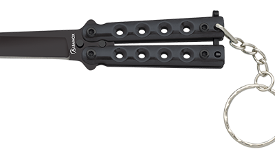 ΣΟΥΓΙΑΣ ALBAINOX, BT, Key-ring balisong. Black. 4 cm, 02247