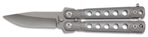 ΣΟΥΓΙΑΣ ALBAINOX, BT, grey mini balisong, 02262