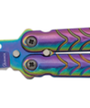 ΣΟΥΓΙΑΣ ALBAINOX, BT, balisong. Titane steel. Bl. 7.2, 02276