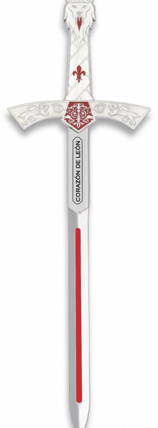 ΣΠΑΘΑΚΙ TOLE10 CORAZON DE LEON mini sword. 17.5 cm