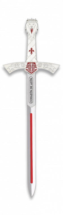 ΣΠΑΘΑΚΙ TOLE10 CORAZON DE LEON mini sword. 17.5 cm