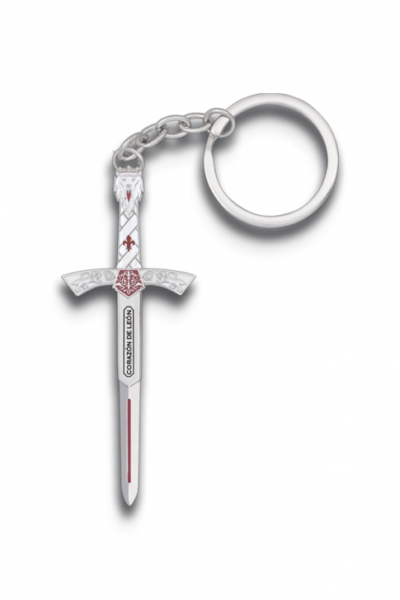 ΣΠΑΘΑΚΙ ΜΑΓΝΗΤΗΣ TOLE10 Ricardo Corazon Leon mini sword keyring