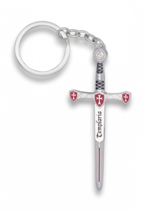 ΜΠΡΕΛΟΚ TOLE10 key-ring. TEMPLAR SWORD 8.3 cm, 09784