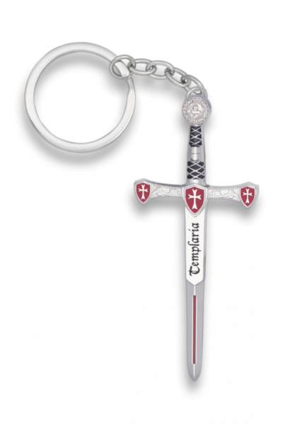 ΜΠΡΕΛΟΚ TOLE10 key-ring. TEMPLAR SWORD 8.3 cm, 09784