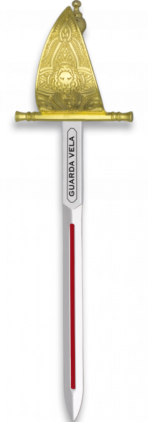 ΣΠΑΘΑΚΙ TOLE10 mini sword. GUARDA VELA 17.5 cm, 09789