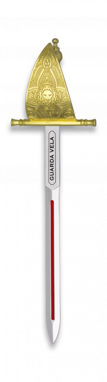 ΣΠΑΘΑΚΙ TOLE10 mini sword. GUARDA VELA 17.5 cm, 09789