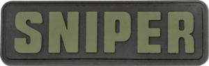 Barbaric Sniper Patch, 8x2.5cm, Βέλκρο