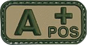 Barbaric Blood A+ Patch, Βέλκρο