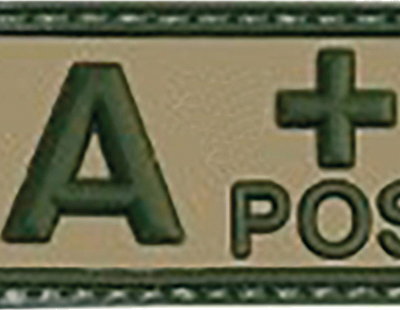 Barbaric Blood A+ Patch, Βέλκρο