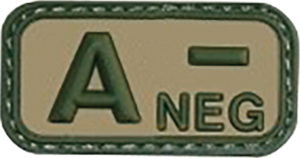 Barbaric Blood A- Patch, Βέλκρο