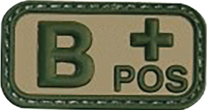 Barbaric Blood B+ Patch, Βέλκρο
