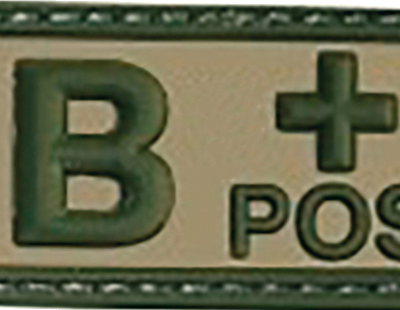 Barbaric Blood B+ Patch, Βέλκρο