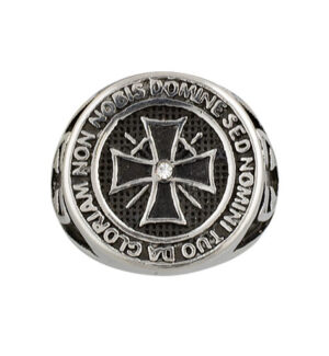 Δαχτυλίδι Templar Cross ring. Size O19 – πρόσθετη εικόνα 1