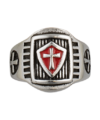 Δαχτυλίδι Templar shield ring. Size O22