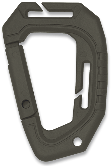 Κρίκος Carabiner Albainox συνθετικός Green