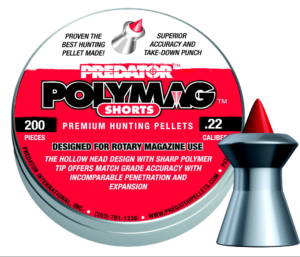 Pellets JSB POLYMAG-PREDATOR SHORTS 5,5mm (.22 Cal) / 200pcs