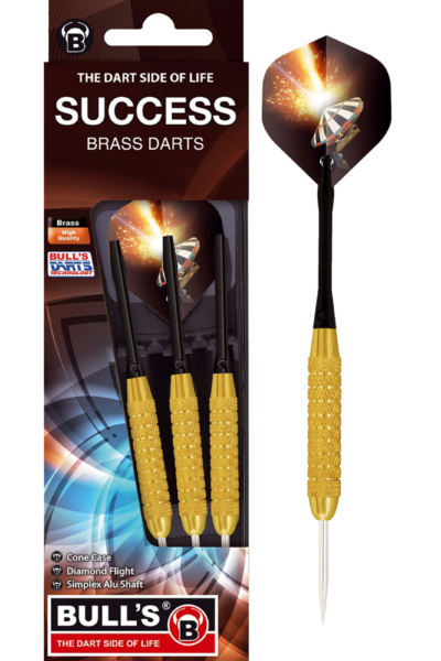 ΒΕΛΑΚΙΑ DART BULL'S, Steel Darts, Success, schw, 23g – πρόσθετη εικόνα 1