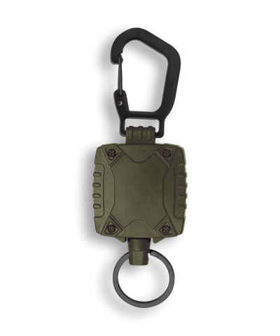 ΜΠΡΕΛΟΚ Albainox Εκτινόμενο Κey-ring Black ABS / metal ca, VE