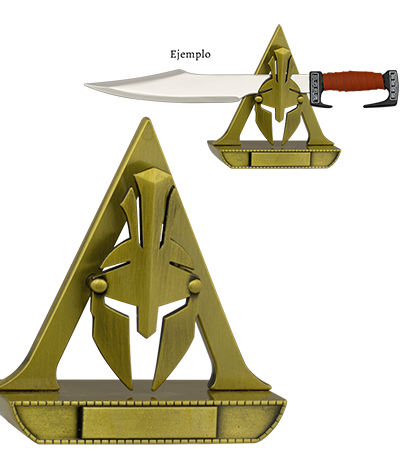 ΒΑΣΗ TOLE10 "Spartan" display. 7.2x8 cm