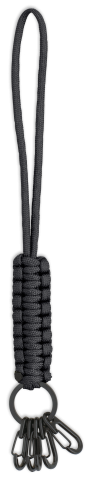 ΜΠΡΕΛΟΚ Albainox Key-ring with black paracord & 6 snap h.