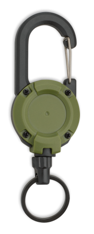 ΜΠΡΕΛΟΚ Albainox Εκτινόμενο 55 cm extensible snap hook. Green