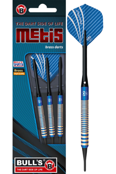 ΒΕΛΑΚΙΑ DART BULL'S, Metis Soft Dart blau 16g – πρόσθετη εικόνα 1