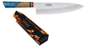 ΜΑΧΑΙΡΙ ΚΟΥΖΙΝΑΣ TOKISU, GYUTO knife. Damascus blade 21.5, 17455