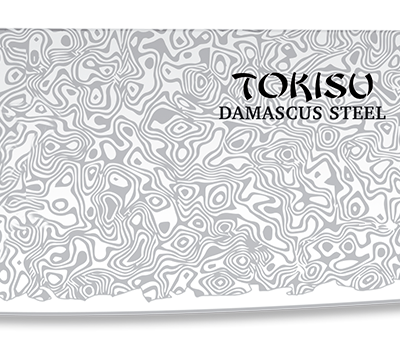 ΜΑΧΑΙΡΙ ΚΟΥΖΙΝΑΣ TOKISU, GYUTO knife. Damascus blade: 21.5cm – πρόσθετη εικόνα 1