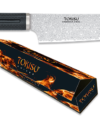 ΜΑΧΑΙΡΙ ΚΟΥΖΙΝΑΣ TOKISU, SANTOKU TOKISU knife.Damascus blade 18