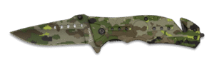 ΣΟΥΓΙΑΣ ALBAINOX, Rubbered fiber/Green camo, 18401-A