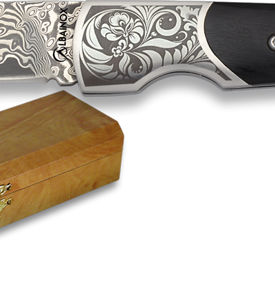 ΣΟΥΓΙΑΣ Albainox DAMASCUS Pocket knife,Blade Size 7.20 cm, 18424 – πρόσθετη εικόνα 1