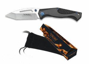 ΣΟΥΓΙΑΣ TOKISU pocket knife. Carbon. Blade: 9 cm