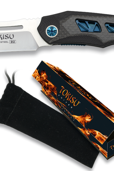 ΣΟΥΓΙΑΣ TOKISU penknife. D2 steel/CNC bearings, 18714