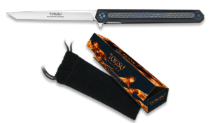 ΣΟΥΓΙΑΣ TOKISU pocket knife. Bearings/carbon CNC, 18721