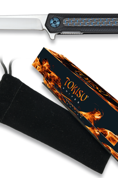 ΣΟΥΓΙΑΣ TOKISU pocket knife. Bearings/carbon CNC, 18721