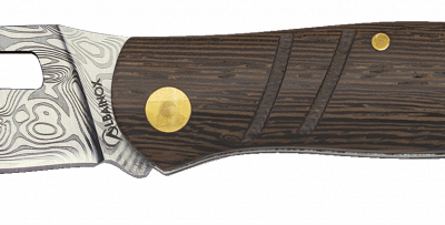 Σουγιάς Albainox ornated wood folding knife. B 18754