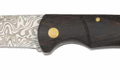 Σουγιάς Albainox ornated wood folding knife