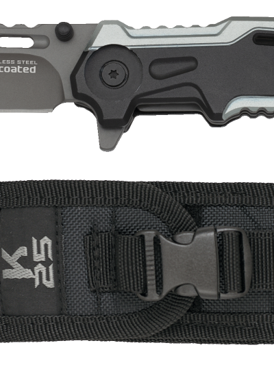 Σουγιάς K25 Tactical folding knife. Grey/noir