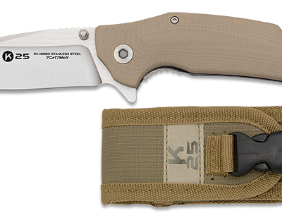ΣΟΥΓΙΑΣ K25 knife, CNC G.10 Coyote, 18850