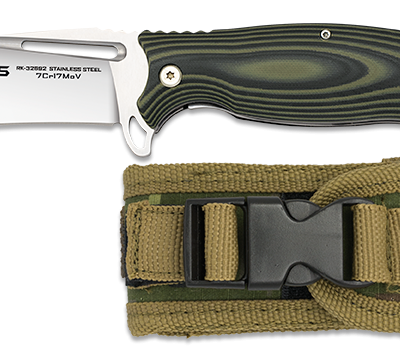 ΣΟΥΓΙΑΣ K25, CNC/G10 penknife. Green-black, 10,00cm, 18868