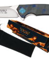 ΣΟΥΓΙΑΣ TOKISU D2 penknife. Carbon fiber-G.10, 6.80cm, 18873