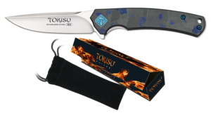 ΣΟΥΓΙΑΣ TOKISU D2 penknife. Carbon fiber-G.10, 6.80cm, 18873