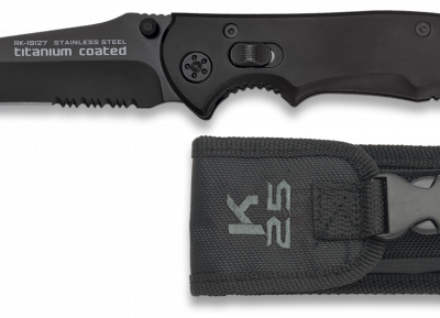 ΣΟΥΓΙΑΣ K25, Tactical K25 pocket knife. Sheath. 19127