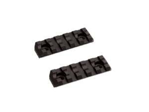 M-Lok Rail, Short, 5 slots, 2pcs