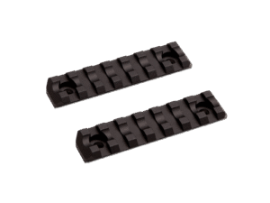 M-Lok Rail, Short, 7 slots, 2pcs