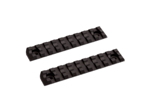 M-Lok Rail, Short, 9 slots, 2pcs