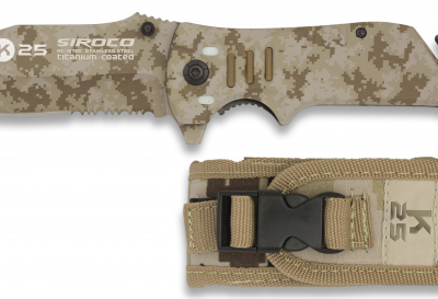 ΣΟΥΓΙΑΣ K25, Tactical pocket knife K25 SIROCO desert, 19760
