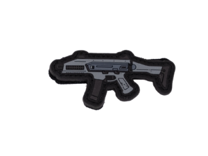 ASG PVC patch, velcro, EVO3A1, Grey